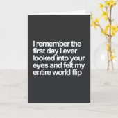 「あなた」のせいで胸がドキドキする カード (黄色い花)