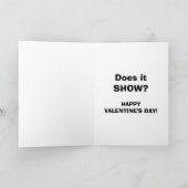 「あなた」のためのごろつきバレンタイン シーズンカード (内部)