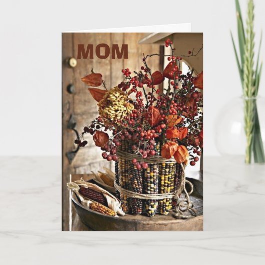 「あなた」の母に感謝している母に シーズンカード (正面)