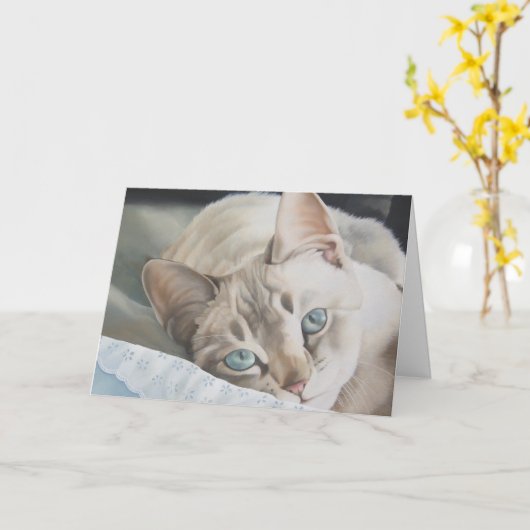 "あなた"の考えることは梳きます カード (黄色い花)