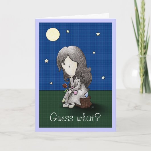 「あなた」の考えることは梳きます カード (正面)