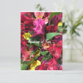 "あなた"の考えること挨拶状 カード (スタンド正面)