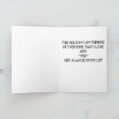 **あなた**はいつだって愛されている クリスマスの願い シーズンカード (内部)