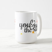 あなた、私、および海のコーヒー・マグ ツートーンマグカップ (正面右)