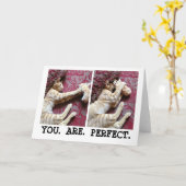 あなた。ARE。完璧な カード (黄色い花)