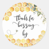 あな感謝していたに騒いでくれ ラウンドシール (正面)