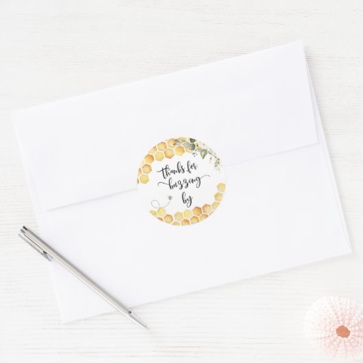 あな感謝していたに騒いでくれ ラウンドシール (封筒)