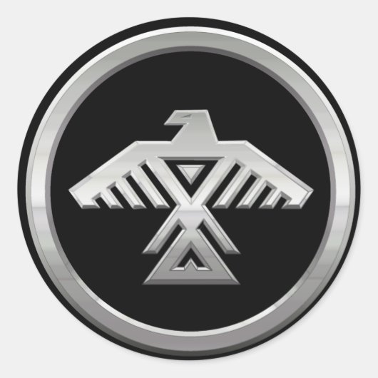 あにしなあべ国家ステッカー ラウンドシール (正面)