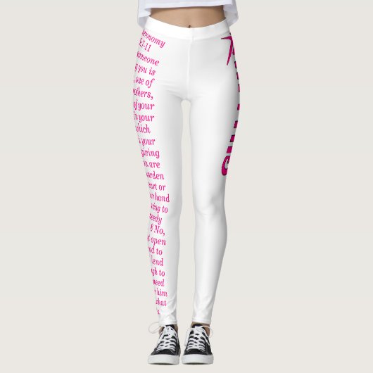 あぬみの「ミニイグ」 レギンス (正面)