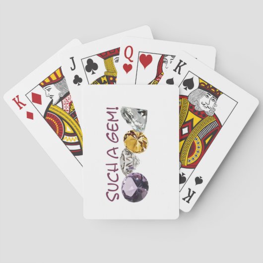 あのような宝石 トランプ (裏面)