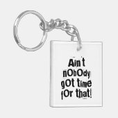 あのアクリル得キーチェーンの時間がない キーホルダー (正面左)