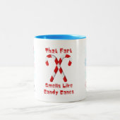あのアートはキャンディカンの匂いがする ツートーンマグカップ (中央)