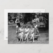 あのウクレレをチェックしろ！- 1920s ポストカード (正面/裏面)