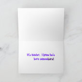 あのウサギは?イースターカード シーズンカード (内部)