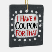 あのオーナメントは利札だ セラミックオーナメント (右)