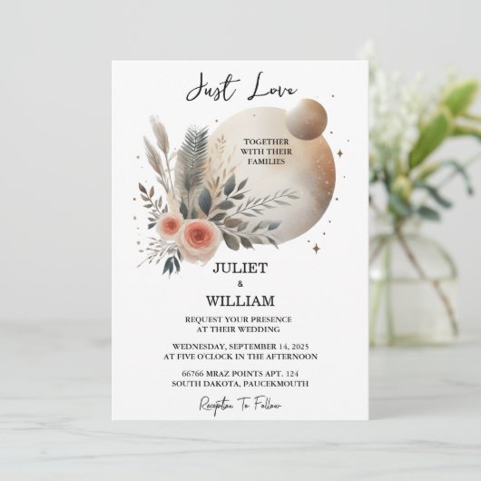 あのカジュアルハートはファンシーただの愛結婚だ 招待状 (スタンド正面)