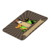 あのクール路地の猫たち マグネット (左側)