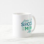 あのサッカーのママの人生を生きる コーヒーマグカップ (正面右)