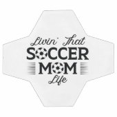 あのサッカーのママの人生を生きる サッカーボール (フラット)