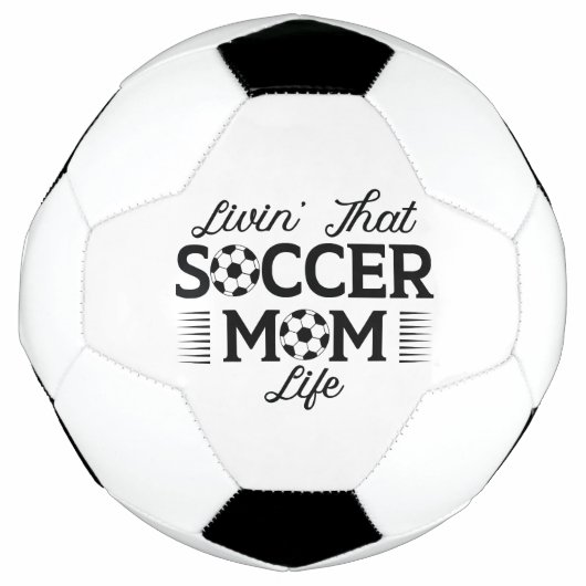 あのサッカーのママの人生を生きる サッカーボール (正面)