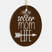 あのサッカーママ引用文ママ引用文ママ セラミックオーナメント (右)