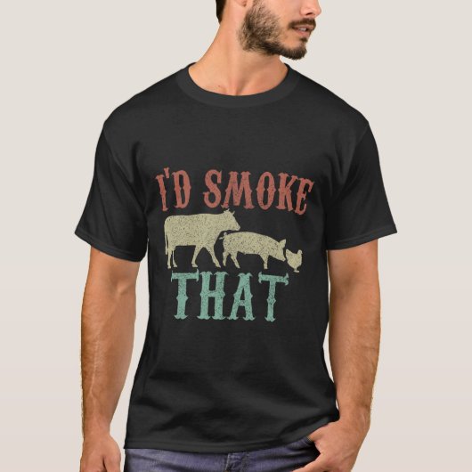 あのシャツを吸う – ヴィンテージおもしろいBbq Grilling Tシャツ (正面)