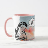 あのダーン・キャット マグカップ (左)