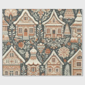 あのノックは誰だ？ ラッピングペーパー (フラット)