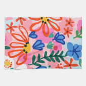 あのフローラ夏感じ金田 キッチンタオル (横)