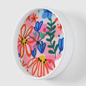 あのフローラ夏感じ金田 壁時計 (傾斜)