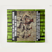あのベトナム戦争の退役軍人 タペストリー (正面(横))