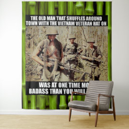 あのベトナム戦争の退役軍人 タペストリー