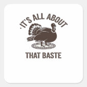 あのベースを全部クリスマス仕様に！トレンディでモダンなスタイル スクエアシール (正面)