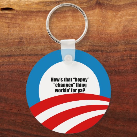 あのホピーの変わり者の働きはどうだ? キーホルダー (正面)