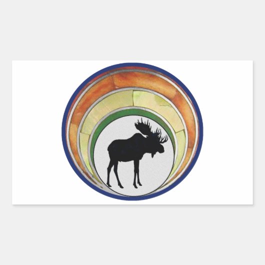 あのムース冠 長方形シール (正面)