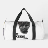 あのライトの男 ダッフルバッグ (裏面)