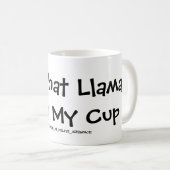 あのラマは俺のコップに唾を吐いたのか? コーヒーマグカップ (正面右)