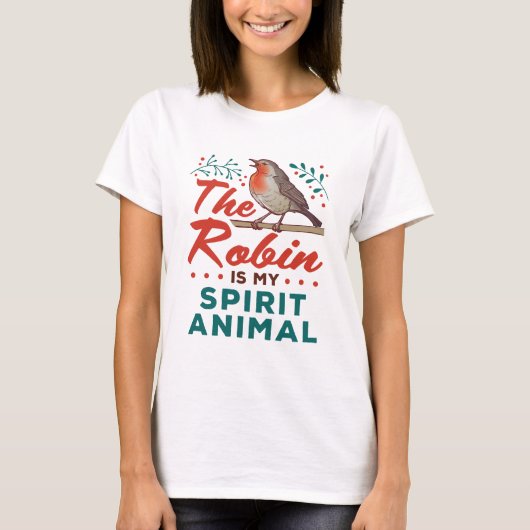 あのロビンは僕の霊鳥の愛鳥だ Tシャツ (正面)