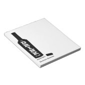 あのワイン好きの人に乾杯しよう ノートパッド (アングル)