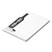 あのワイン好きの人に乾杯しよう ノートパッド (回転)