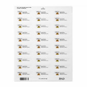 あの七面鳥を吸う ラベル (フルシート)