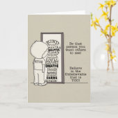 あの人だ カード (黄色い花)