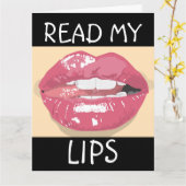 あの人の口読からの挨拶のカードが好きだ カード (黄色い花)