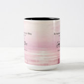 あの人の夕焼けは何でも美しい ツートーンマグカップ (中央)