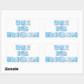 あの人はステッカーが上がった 長方形シール (シート)