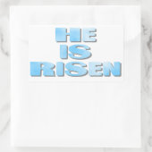 あの人はステッカーが上がった 長方形シール (バッグ)