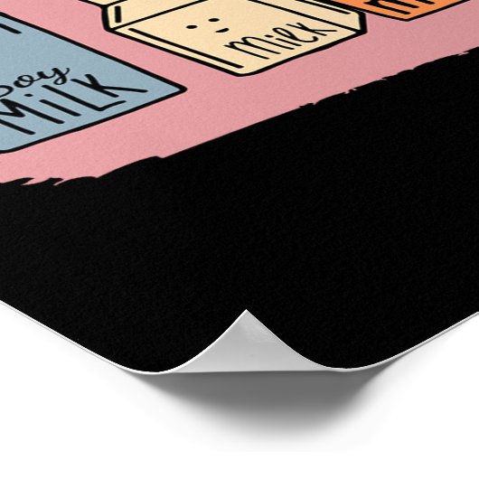 あの人は乳スペインの豆乳だろう ポスター (角)