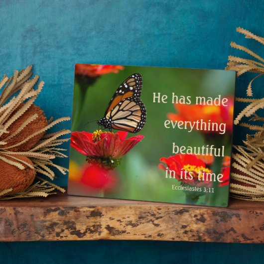 あの人は今までになんでも美しくした フォトプラーク (側面)