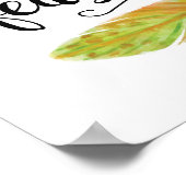 あの人は君の美術プリントを保護する ポスター (角)