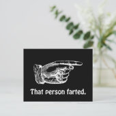 あの人は茶番をした ポストカード (スタンド正面)